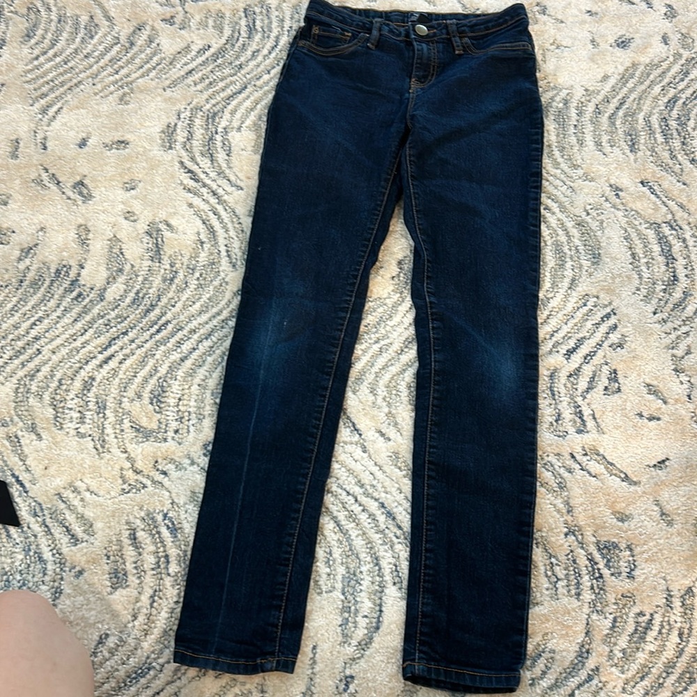 Gap kids dark skinny jeans